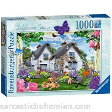 Ravensburger Country Collection Delphinium Cottage Puzzle 1000 Pieces by Ravensburger B01BEMU9M6